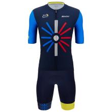Set (Radtrikot + Radhose) TOUR DE FRANCE Trionfo 2023 Set (2 Teile), für Herren,