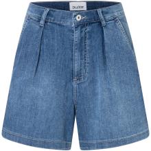Duer Damen Performance Denim Lite Pleated Shorts