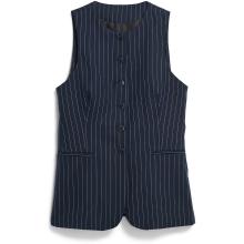 Armedangels Damen Long Pinstripe Bluse