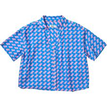 Brava Fabrics Damen Gum Oversize Cropped Bluse