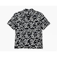Mazine Damen Printed Crinkle Bluse