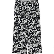 Mazine Damen Printed Wide Leg Viscose Hose