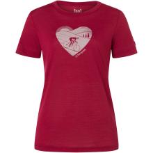 Super.Natural Damen Bergzeit Bike Heart T-Shirt