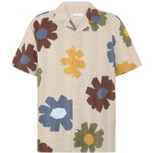 KnowledgeCotton Apparel Herren Box Fit Aop Slub Hemd