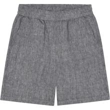 KnowledgeCotton Apparel Damen Posey Wide Mid-Rise Linen Shorts