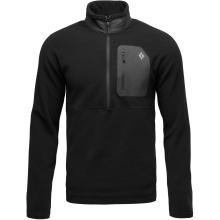 Black Diamond Herren Rift Half Zip Fleece Pullover
