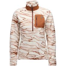 Black Diamond Damen Rift Half Zip Fleece Pullover