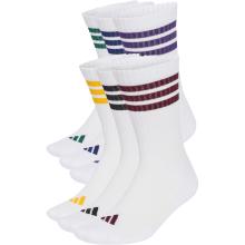 adidas 3 Stripes Crew 6er Pack Socken