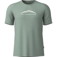 Löffler Herren Merino-Light Print T-Shirt
