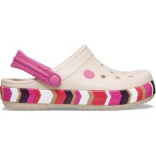 Crocs Kinder Crocband Chevron Band Clog Sandale