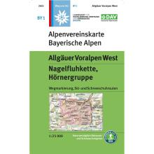 DAV AV-Karte BY 1 Allgäuer Voralpen West