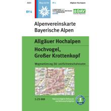 DAV AV-Karte BY 4 Allgäuer Hochalpen