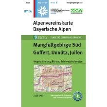 DAV AV-Karte BY 14 Mangfallgebirge Süd