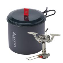 Soto Amicus Piezo Gaskocher/New River Kochtopf