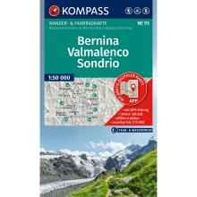 Kompass Verlag WK 93 Bernina, Valmalenco, Sondrio