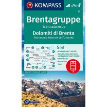 Kompass Verlag WK 073 Brentagruppe - Dolomiti di Brenta