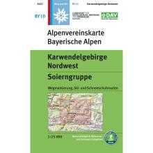 DAV AV-Karte BY 10 Karwendelgebirge Nordwest, Soiern