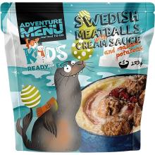 Adventure Menu Kinder Schwedische Hackbällchen mit Kartoffelbrei
