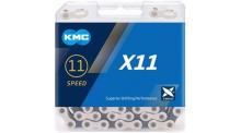 KMC X11 Kette 11-fach - Silber, 118 Glieder
