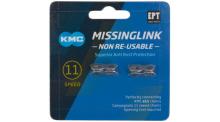 KMC Kettenschloss MissingLink - Set 11-fach Non-Re-Usable silver (2er-Pack)
