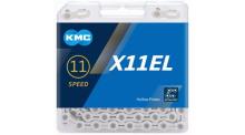 KMC X11 EL Kette 11-fach 118-Glieder - Silber