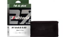 Vittoria Fat &amp; Plus Schlauch für 27.5" AV48 (27.5x3.0-3.5) Autoventil 48mm - (4er-Pack)