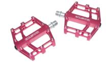 Exustar E-PB525 MTB/BMX-Pedale Cro-MO-Achse - Rot