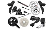 Shimano 105 Di2 R7170 Gruppe 50/34 Zähne - 175mm 11-34 Zähne 160/160mm (BULK)