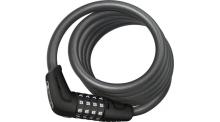 Abus 5510C Numero Spiralkabelschloss 180cm black