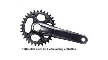 Shimano DEORE XT FC-M8120-1 Kurbelgarnitur 1x12-fach 180mm (ohne Kettenblatt) schwarz