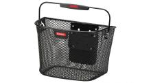 Rixen &amp; Kaul KLICKfix Mini Fahrradkorb 29x20x19cm schwarz