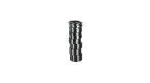Ergotec Humpert Spacer-Set 1 1/8" schwarz
