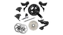 Shimano 105 R7120 Disc Gruppe 12-fach 50/34 Zähne 165mm 11-34 Zähne 160/140mm (BULK)