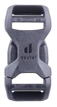 Schnalle D 16 mm - Schwarz