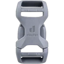 Schnalle D 16 mm - Grau