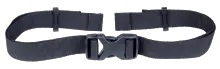 Bauchgurt 25 mm - Schwarz
