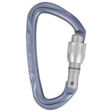 Simond - Rocky M Vis Secure Mauve - Schraubkarabiner grau