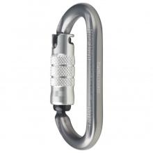 AustriAlpin - Ovalo ID Alu 3-Wege-Autolock - Schraubkarabiner grau