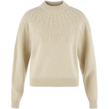 Fjällräven Damen Övik Solid Jacquard Knit Pullover