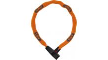 Abus 6806K Catena Neon Kettenschloss 85cm - Orange, Schwarz