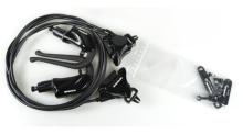 RideRever Trivia Carbon TT Scheibenbremse Set VR+HR (ohne Bremsscheiben) (BULK)