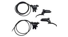 SRAM Motive Silver Scheibenbremse Set vorne+hinten black/silver (BULK)