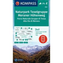 Kompass Verlag WK 043 Naturpark Texel-Meraner Höhenweg