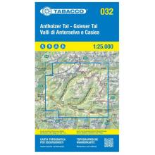 Tabacco Antholzer Tal - Gsieser Tal 032 Wanderkarte