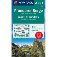 Kompass Verlag WK 081 Pfunderer Berge