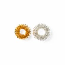 YY Vertical Acupuncture Ring 2er Set