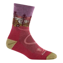 DARN TOUGH VERMONT Women's Northwoods Micro Crew Midweight Hiking Socks 