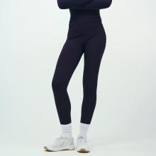 Leggings Damen figurformend – Limited Edition Pilates dunkelviolett