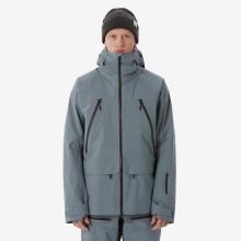 Skijacke Freeride Herren wasserdicht - FR900 grau