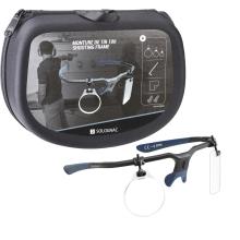 Schiessbrille 100 blau